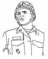 Soldier Saluting Drawing Getdrawings Coloring sketch template
