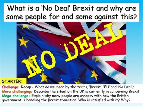 deal brexit teaching resources