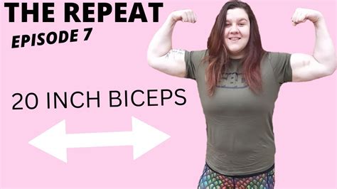 Woman With Huge 20 Biceps Smashes The Gym Youtube