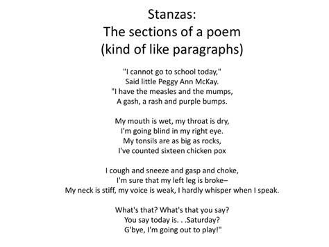 stanzas stanza  lines youtube  sentences