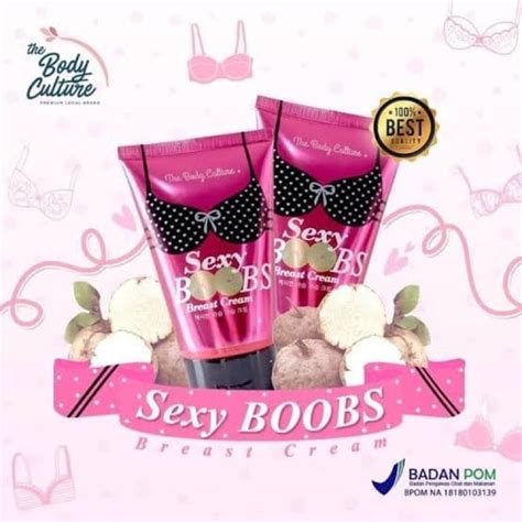 jual sexy boobs breast cream by the body culture pengencang payudara