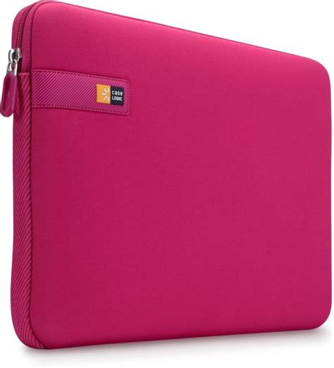 bolcom case logic laps laptop sleeve   roze