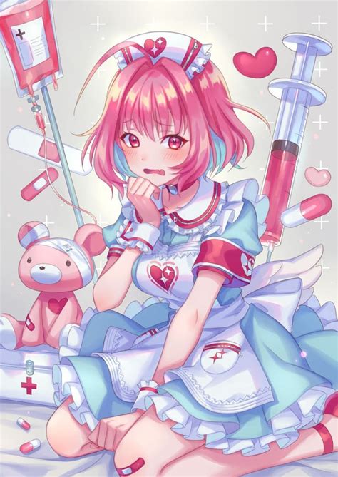 pin by sirenity song on nurse anime characters anime yandere