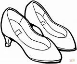 Shoes Summer Coloring sketch template