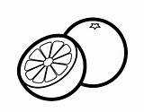 Naranjas Colorare Naranja Arance Laranjas Taronges Mandarinas Frutas Disegni Acolore Dibuix sketch template