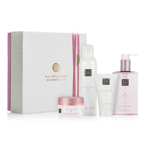 buy rituals  ritual  sakura luxury  relaxing beauty gift set medium  women