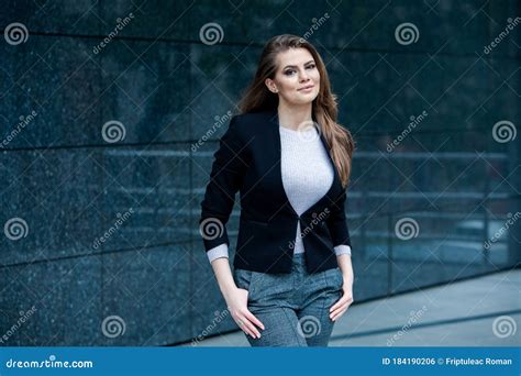 Russian Business Lady Female Business Leader Concept Portrait Of