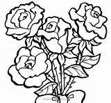 Coloring Roses Pages Rose Printable Color Adults Hearts Heart Print Drawing Coloring4free Online Vine Plus Adult Yellow Flowers Flower Kids sketch template