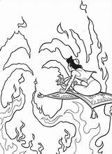 Coloring Aladdin Feuer Malvorlagen Ausdrucken Kostenlos Coloringme Sultan sketch template