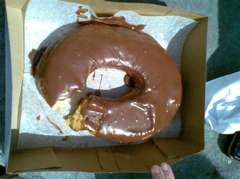Big Donut Picture Of Round Rock Donuts Round Rock Tripadvisor