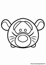 Tsum Coloring Pages Printable Getcolorings sketch template