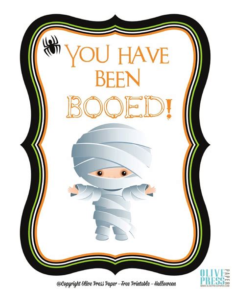 youve  booed halloween boo signs  poems   web