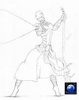 Ventress Asajj Pencils Deviantart Stats Downloads sketch template