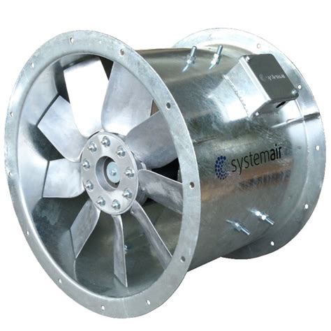 axc  medium pressure axial fans systemair
