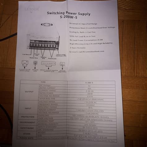 voltage   output    power supply electrical engineering stack exchange