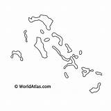 Bahamas Worldatlas Archipelagic Geographical Purposes Downloaded sketch template