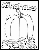 Kindness Coloring Pages Showing Acts Printable Sheets Kids Color Colouring Spirit Fruit Pumpkin Choose Getcolorings Children Gems Pa Getdrawings Popular sketch template