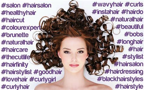 salon hashtag   reach  audience curly hair