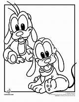 Coloring Pluto Goofy Minnie Kleurplaten Kleurplaat Characters Prinsessen Pintarcolorir Pateta Compagnie Tudodesenhos Disneybaby Zapisano Downloaden Uitprinten sketch template