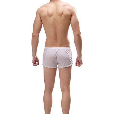 Kamuon Men S Sexy Breathable Built In Pouch Boxers Underwear Lounge
