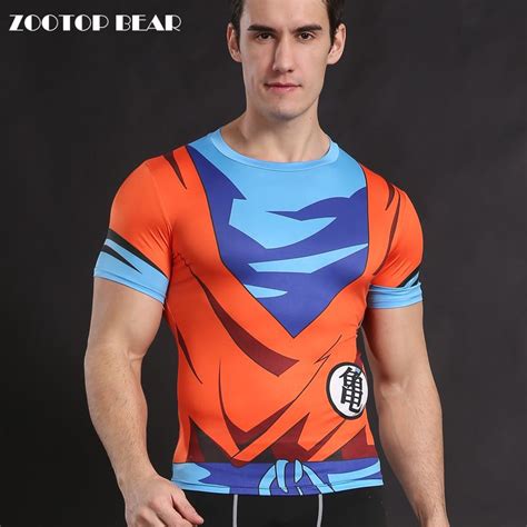 goku t shirt dragon ball z t shirts anime shirt cosplay