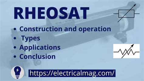 rheostat construction types  application electricalmag