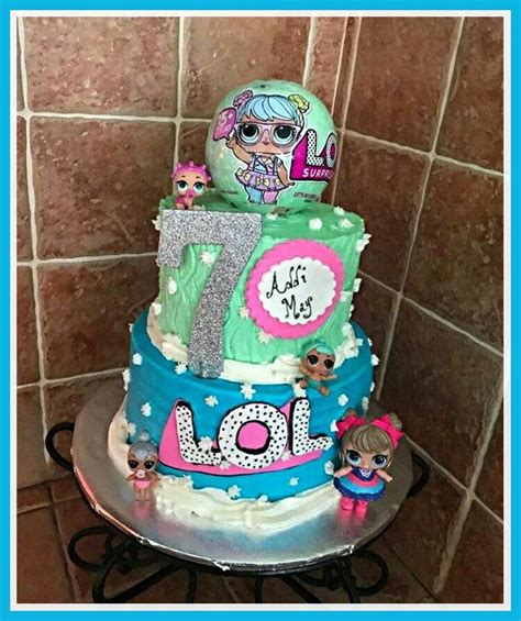 tier lol surprise dolls birthday cake lol surprise party ideas   lol doll cake