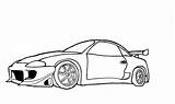 Eclipse Mitsubishi Outline Drawing Coloring Drift Clipart Cars Cliparts Pages Library Custom Template Dibujos Top Prodigy Ecplise Search sketch template