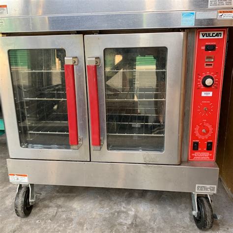 Used Vulcan Sg4d Gas Double Stack Full Size Convection Oven