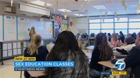 lausd introduces new sex education classes for 4th graders abc7 los