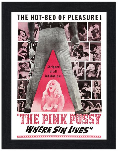 The Pink Pussy Art Print £7 99 Framed Print £22 99 T Shirt £12 99