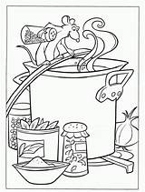 Coloring Soup Stone Pages Ratatouille Popular Cooking Coloringhome Library Clipart sketch template