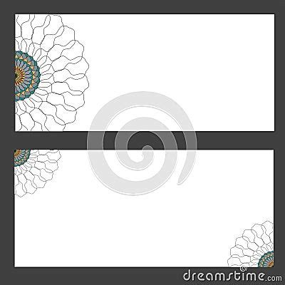 cards templates  abstract pattern stock vector image