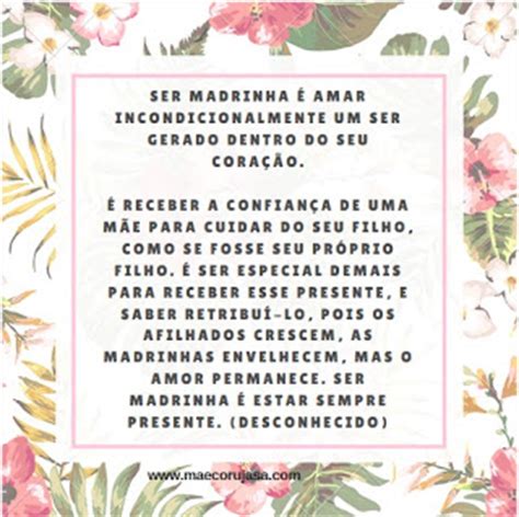 frases de madrinhas corujas  seus afilhados lindos