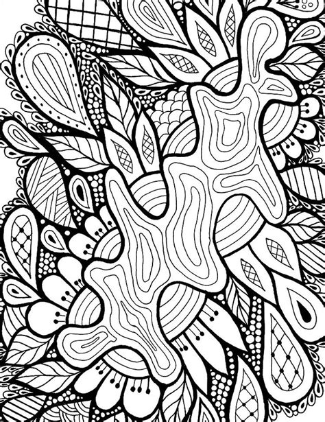 zentangle downloadable coloring page    coloring pages