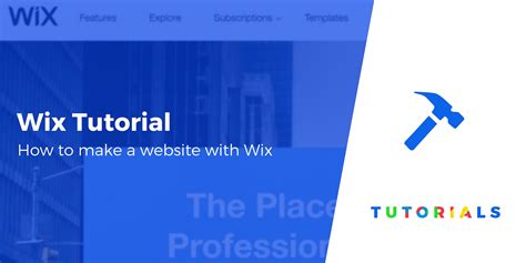 website  wix wix tutorial  beginners