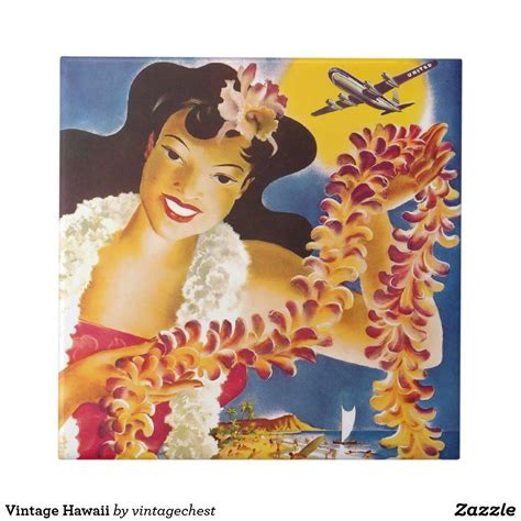 Vintage Hawaii Tile See