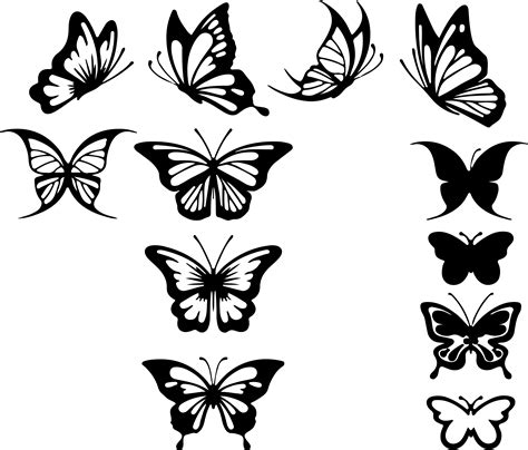 butterfly drawing outline  getdrawings