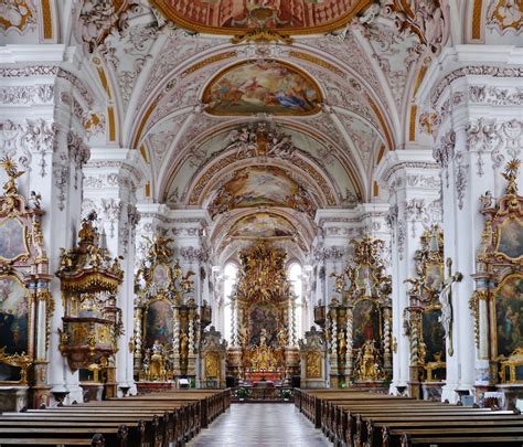 klosterkirche aldersbach foto bild architektur sakralbauten
