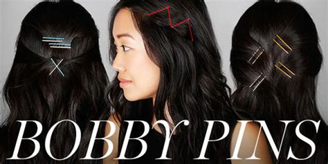 Ideas For Hairstyles With Bobby Pins How To Use Bobby Pins