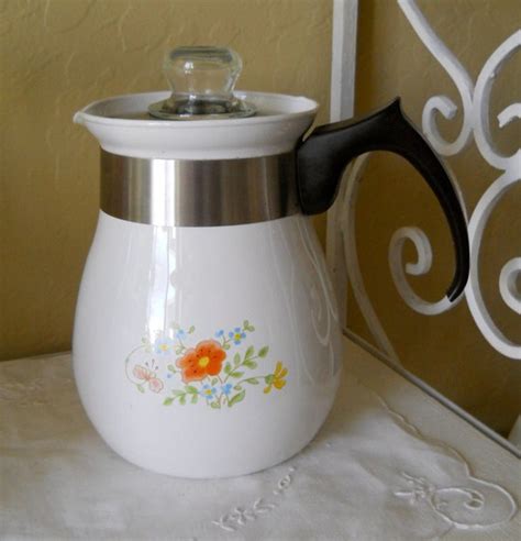corning ware coffee percolator pot