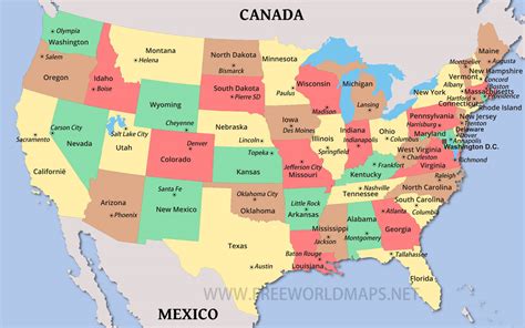 kaarten van de verenigde staten