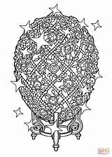 Coloring Faberge Egg Pages Printable Supercoloring Drawing Categories sketch template