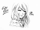 Rize Kamishiro Ghoul sketch template