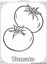 Vegetables Coloring Pages Kids Printable Colouring Vegetable Fruits Tomato Drawing Color Fruit Kindergarten Book Clipart Sheets Veggies Drawings Open Cliparts sketch template