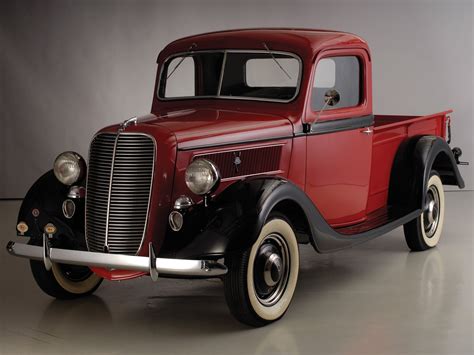 1937 Ford V8 Deluxe Pickup Truck Retro V 8 G Wallpaper 2048x1536