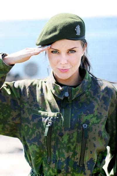 Hot Russia Political Honeys Army Women Finland