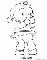 Mcstuffins Doc Coloring Pages Lambie Lamb Printable Print Fastseoguru Kids Cartoon sketch template