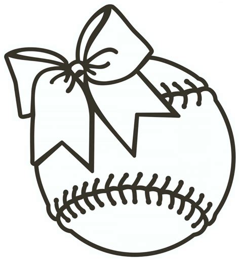 high quality softball clipart black transparent png images