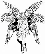 Lucifer Fallen Caido Malaikat Outlined Archangel Anjo Azrael Lilith Pintura Linework Clipartmag Pngwing Pngitem Histórias Goodomens sketch template